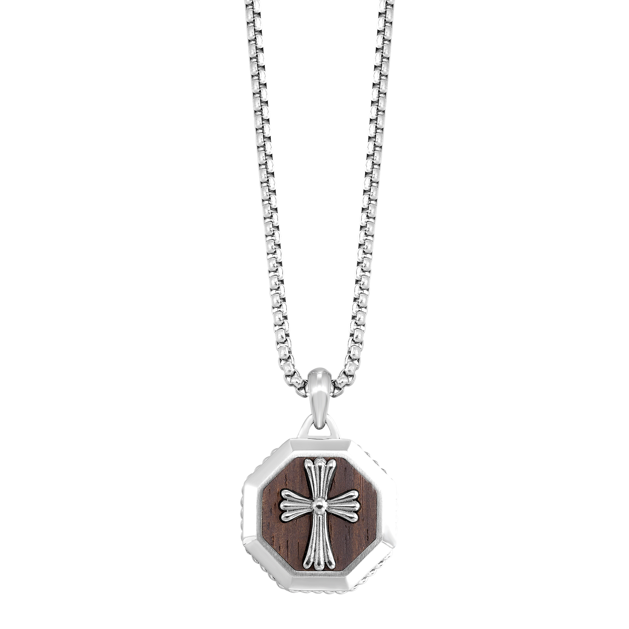 Steel White Pendant PD11135-ST