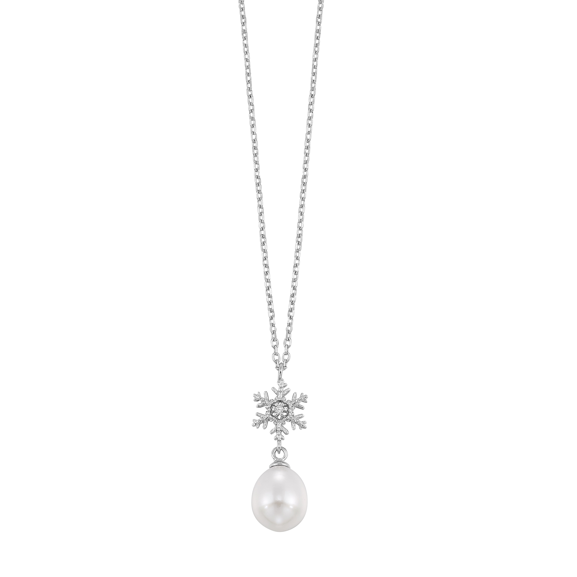 Silver White Pearl Pendant